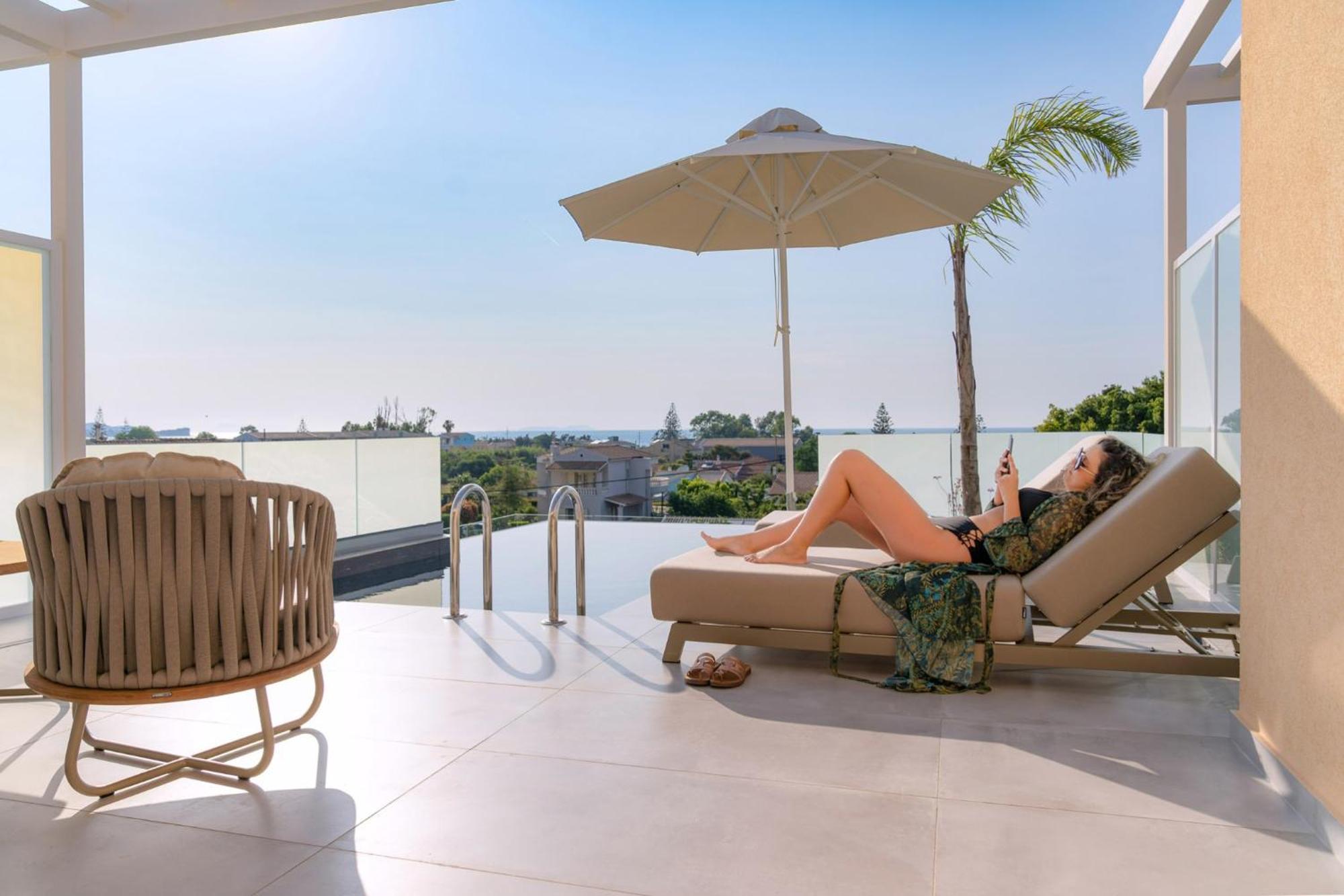 Thimios Suites Adults Only Aharávi Kültér fotó